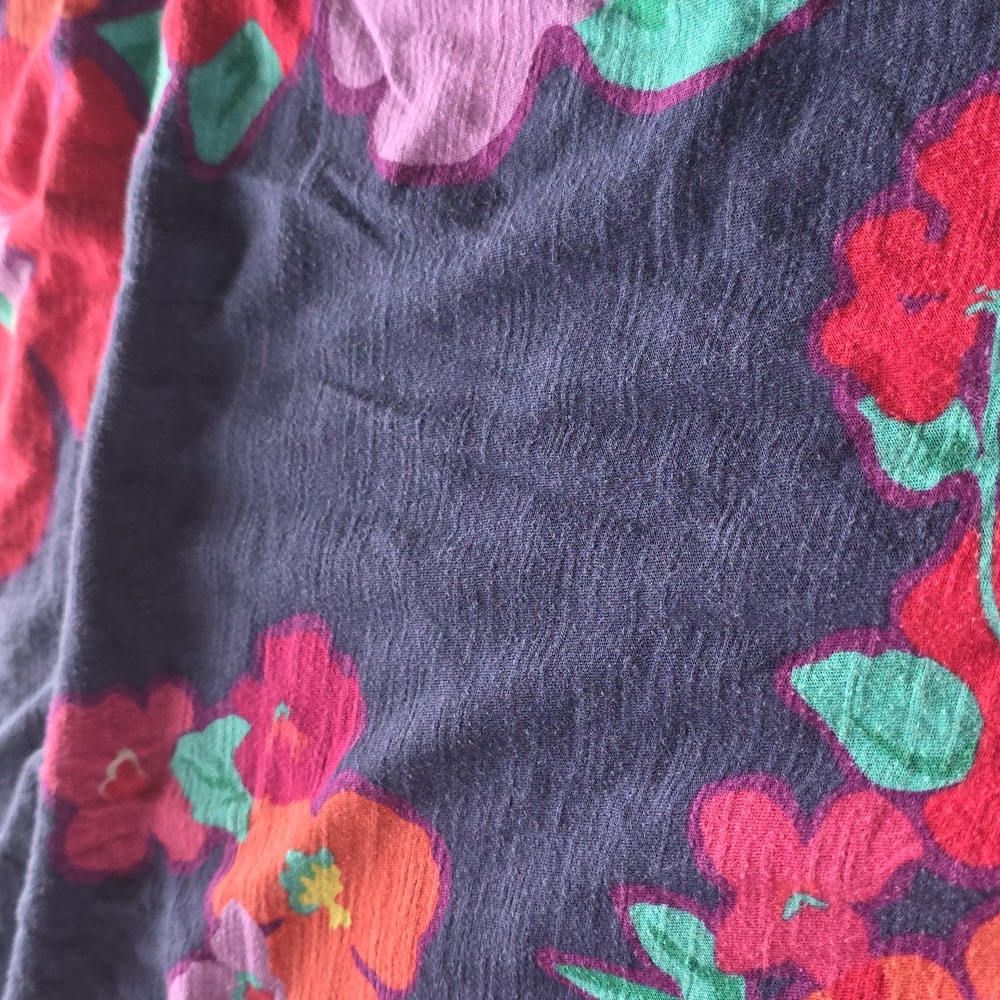 Lilly Pulitzer Cotton XL Floral Sleeveless Spring V‑Neck Fit & Flare Dress - Picture 11 of 11